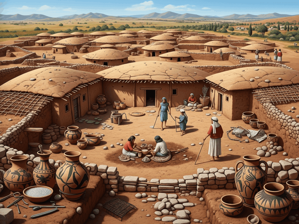 Çanak Çömlekli Neolitik Dönem - Aşıklı Höyük ve Çatalhöyük