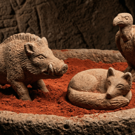 Karahantepede Yaban Domuzu Tilki ve Akbaba Sembolizmi